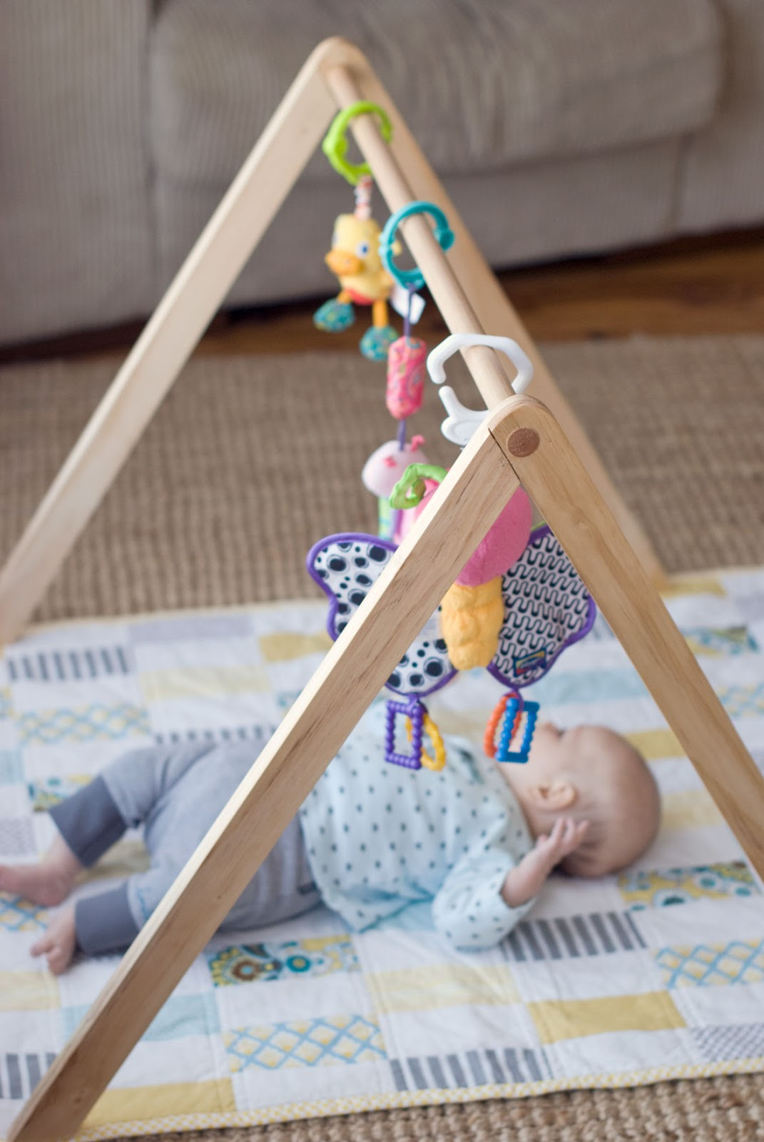 Baby Gym Diy
 Empty Handed Wooden Baby Gym TUTORIAL NOW AVAILABLE