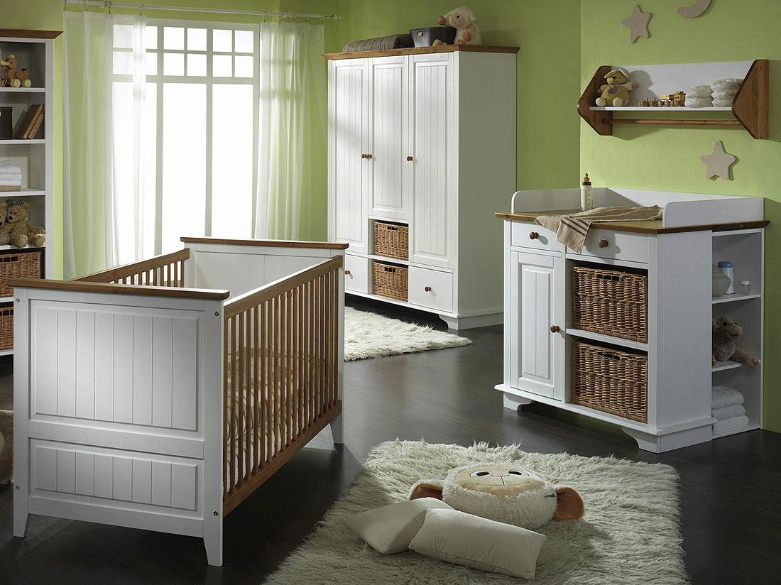 Babyzimmer Set Ikea
 Babymöbel Kindermöbel weiß honig Julia ein Traum in
