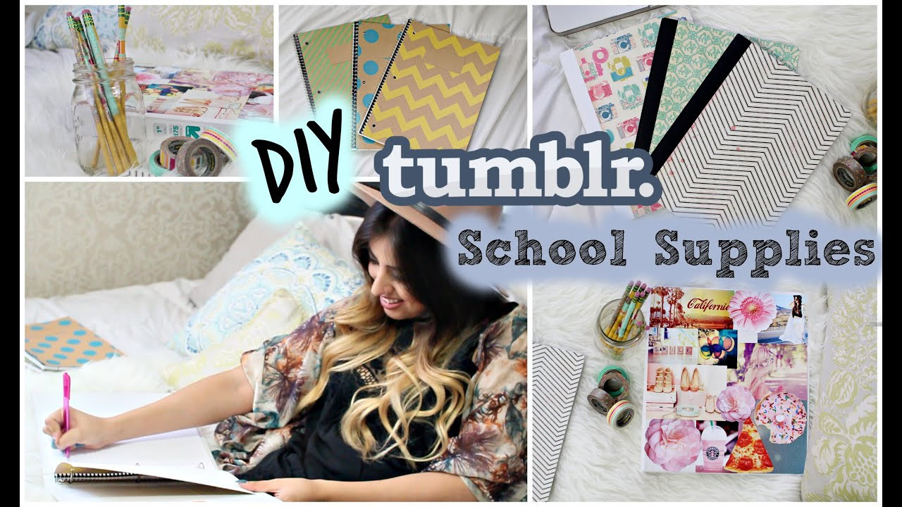 Back To School Diy Tumblr
 Back to School DIY Tumblr School Supplies