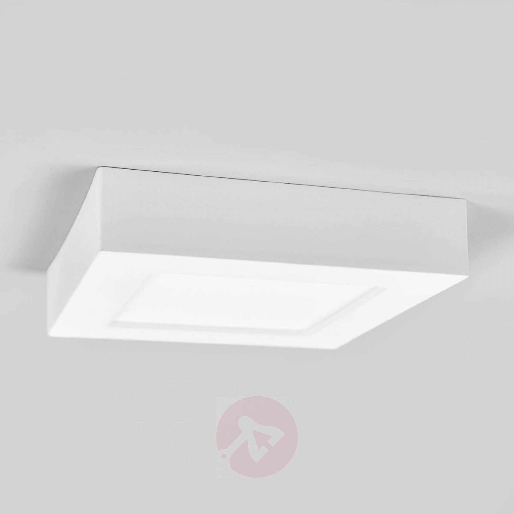 Badezimmer Led Deckenleuchte Ip44
 Weiße Badezimmer LED Deckenleuchte Marlo IP44