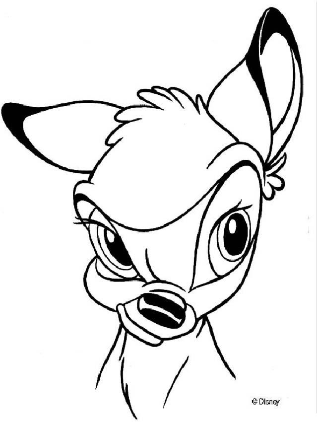 Bambi Ausmalbilder
 Malvorlagen fur kinder Ausmalbilder Bambi kostenlos