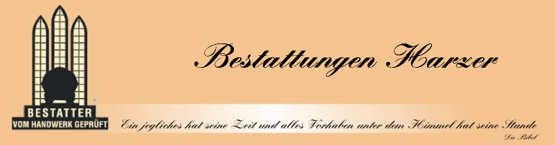 uber uns Bestatter Handwerk
Bestattungen Harzer Über uns
