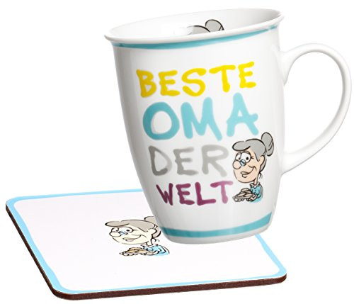 Beste Oma Geschenke
 Ritzenhoff & Breker Kaffeebecher Beste Oma der Welt