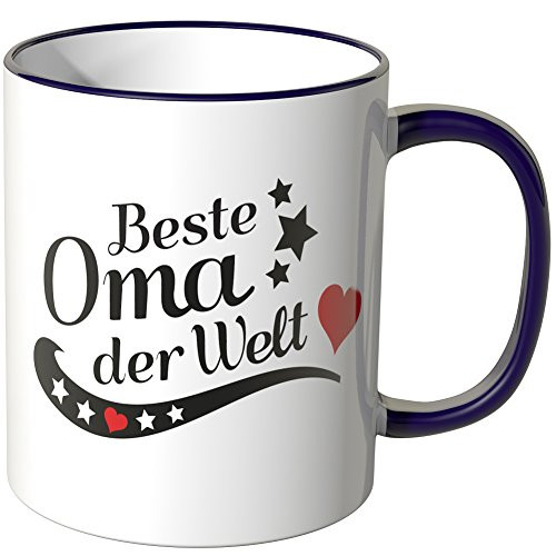 Beste Oma Geschenke
 Wandkings Tasse Spruch Beste Oma der Welt als