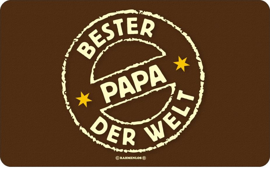 Bester Papa Der Welt Geschenke
 Brettchen Bester Papa der Welt