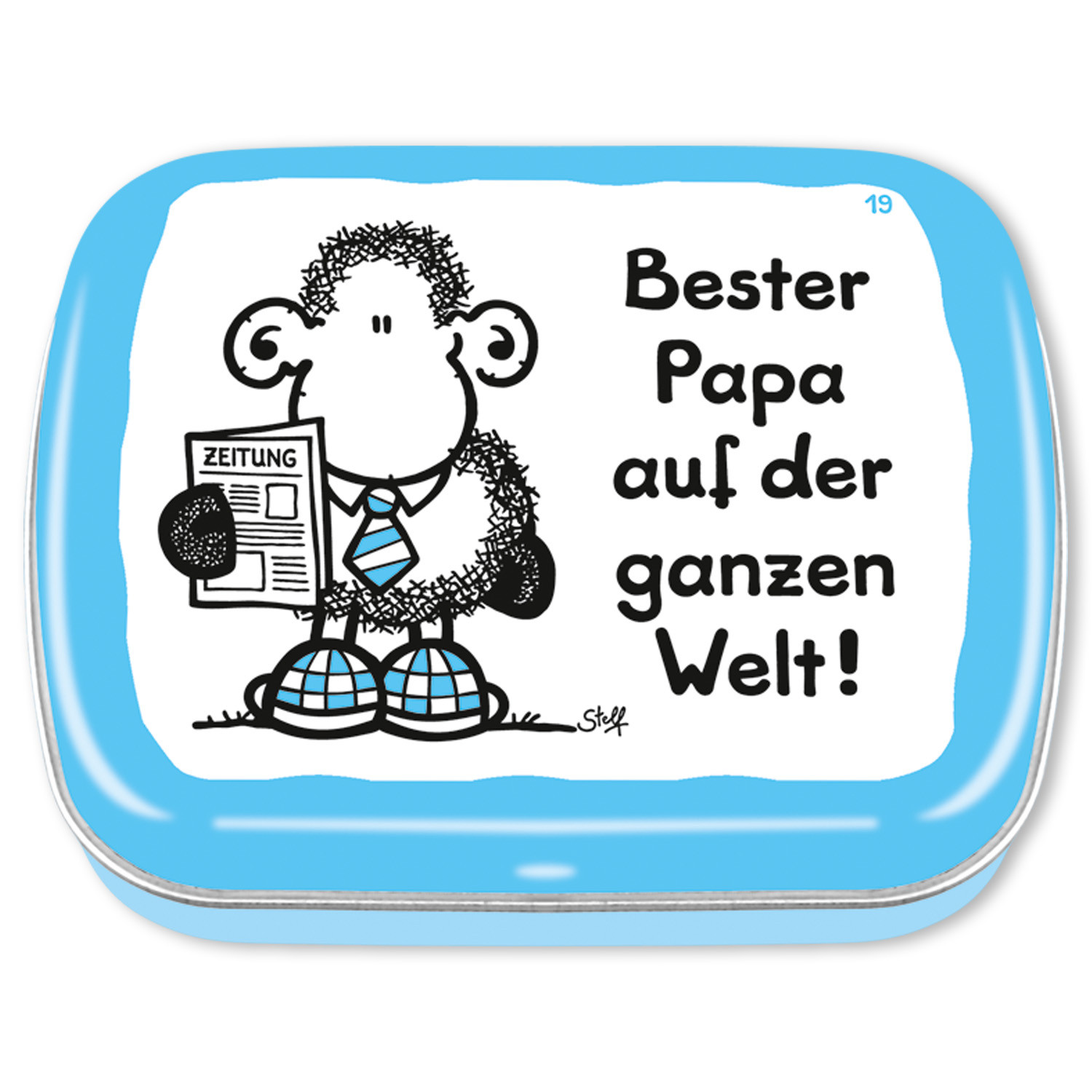 Bester Papa Der Welt Geschenke
 Mintdose Bester Papa auf der ganzen Welt