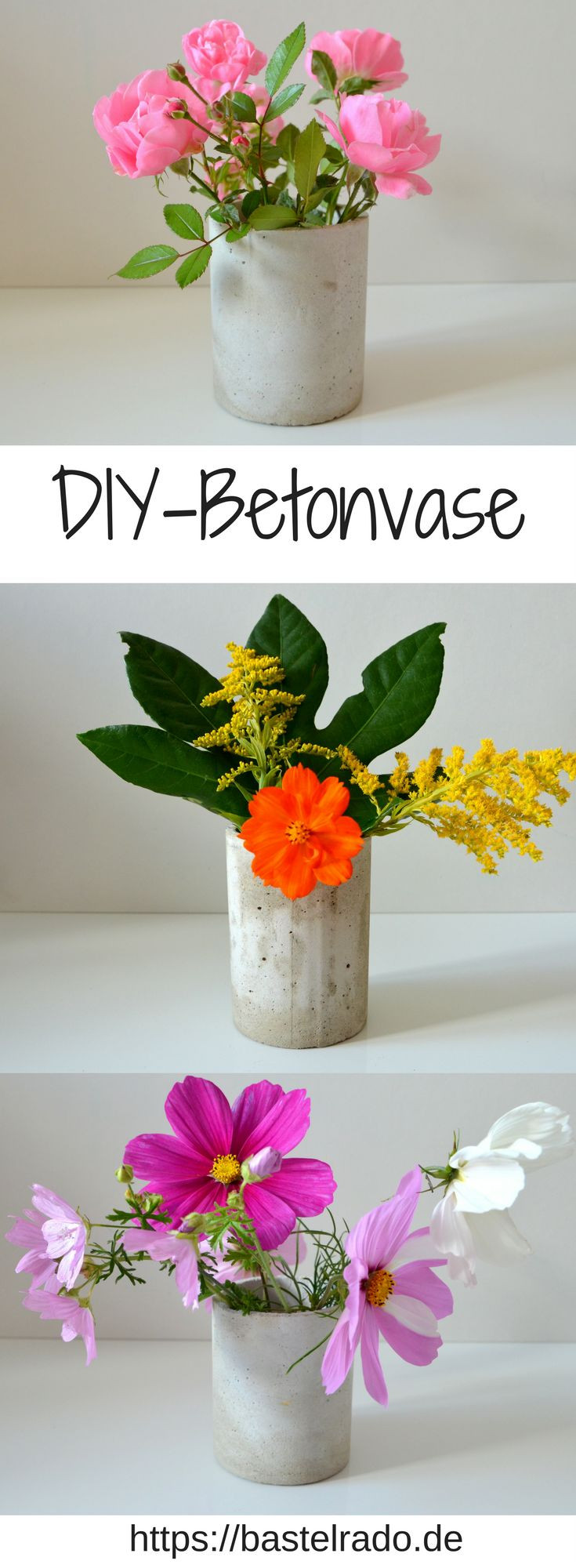 Betonvase Diy
 895 besten DIY Weihnachten Bilder auf Pinterest