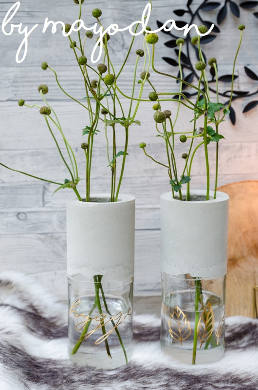 Betonvase Diy
 DIY 3 Dekoideen für Zeit zwischen Herbst und