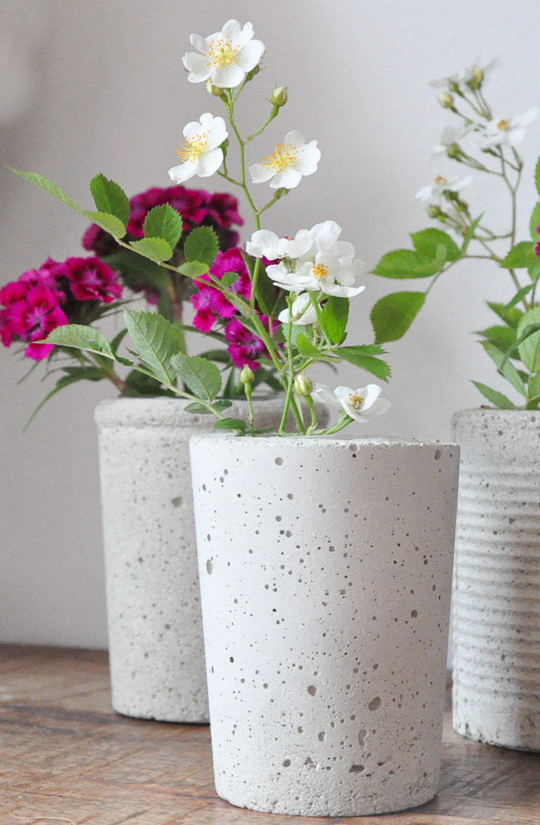 Betonvase Diy
 Gastbeitrag DIY Betonvase – Tischschmuck für den nächsten