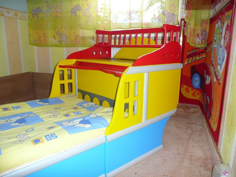 Bett Schiff
 Schiff Bett Kinderbett Bauanleitung zum Selberbauen 1