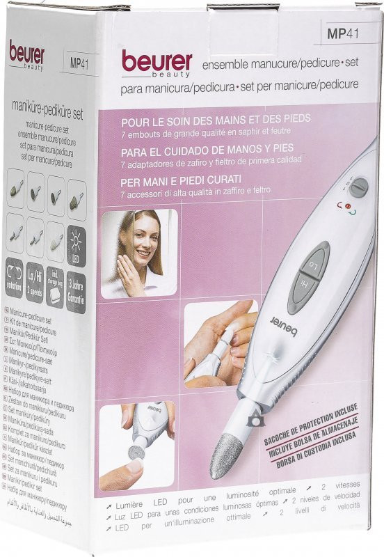 Beurer Mp 41 Maniküre Pediküreset
 Beurer Manicure Pedicure Set Mp 41 in der Adler Apotheke