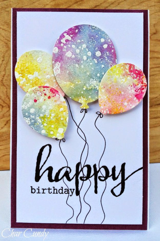 Birthday Cards Diy
 30 Creative Ideas for Handmade Birthday Cards
