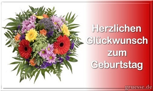 Blumen Sprüche Zum Geburtstag
 Glückwünsche Geburtstag Blumen