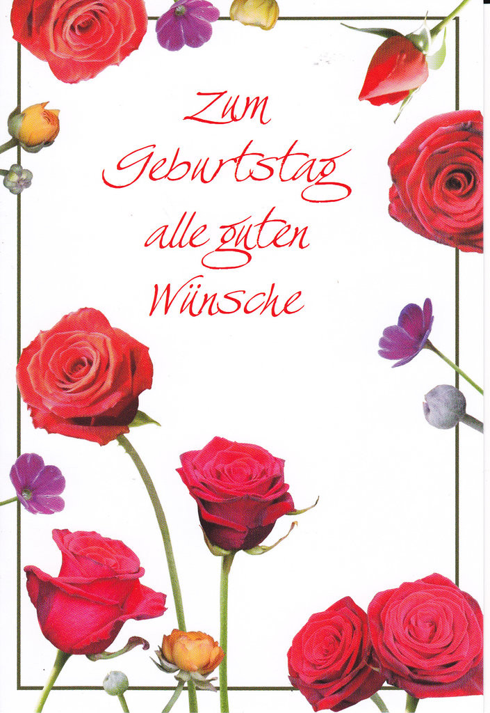 Blumen Sprüche Zum Geburtstag
 Geburtstag Blumen Lauretta Karten