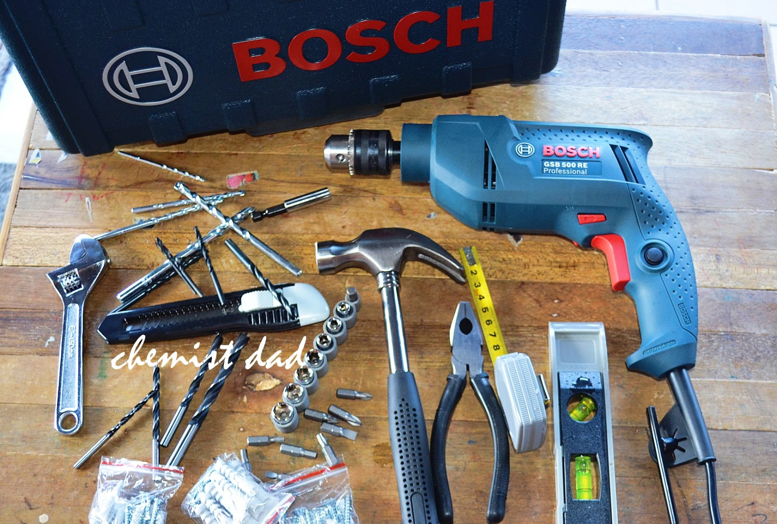 Bosch Diy
 Unboxing Bosch GSB 500 RE Impact Drill DIY Tool Set