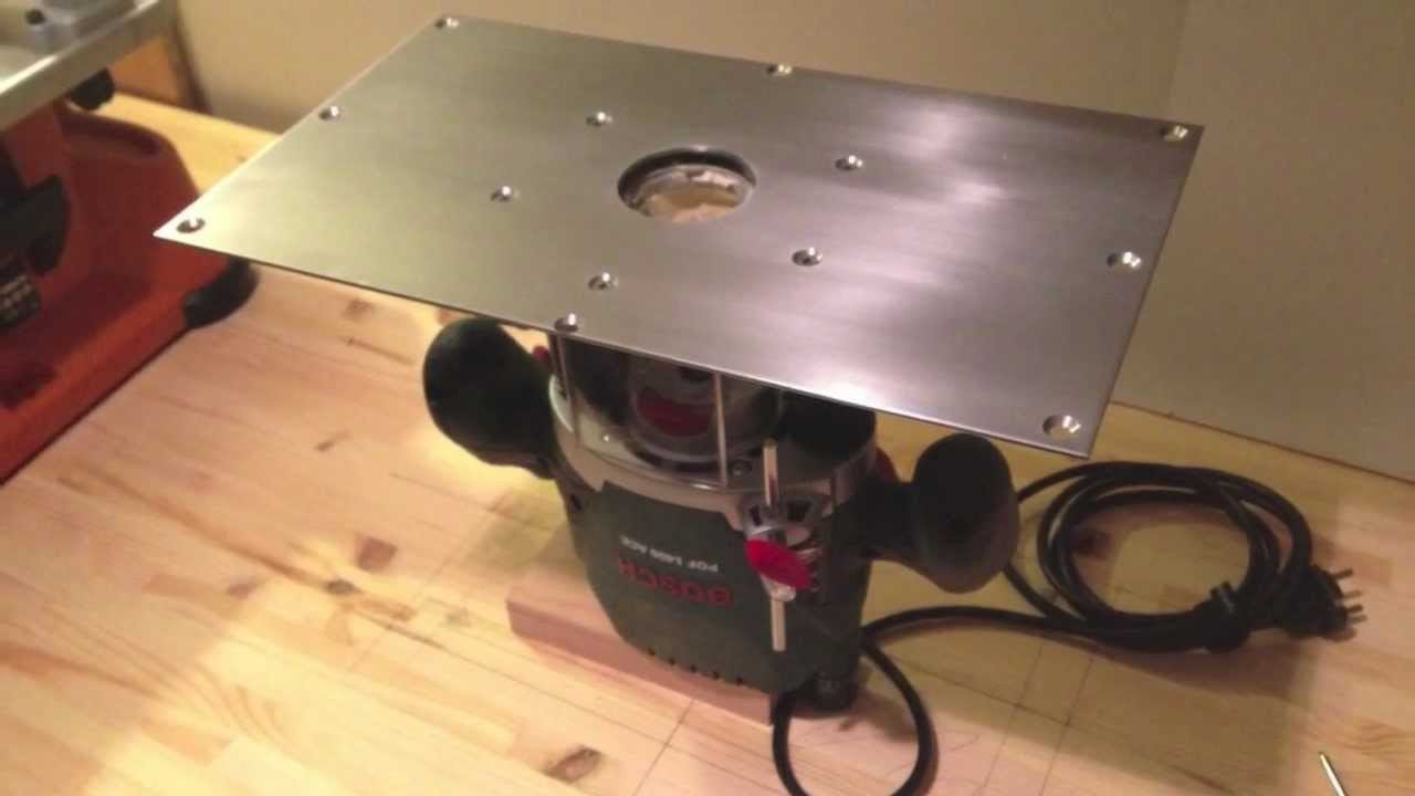 Bosch Diy Oberfräse Pof 1400 Ace
 DIY bench router "build your own" Part 2 Homemade