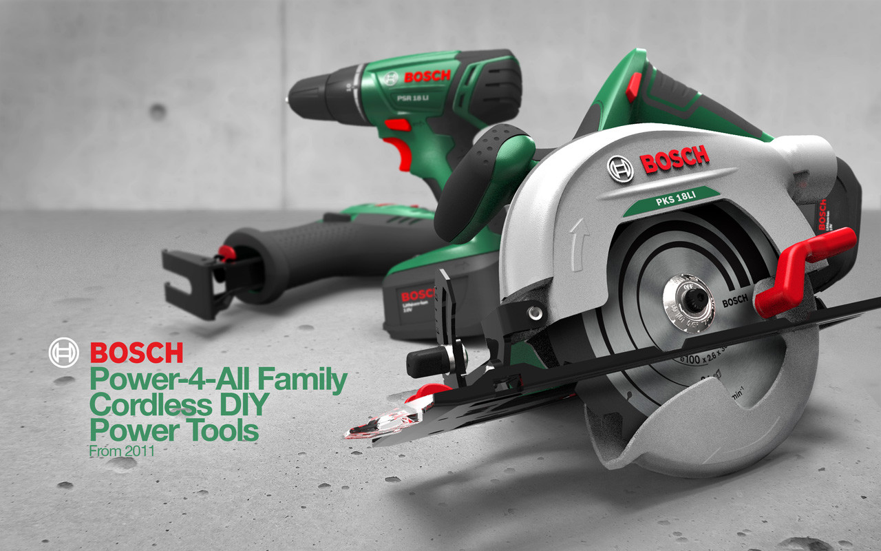 Bosch Diy
 BOSCH DIY Power 4 All Family Power Tools by Harry Wang at