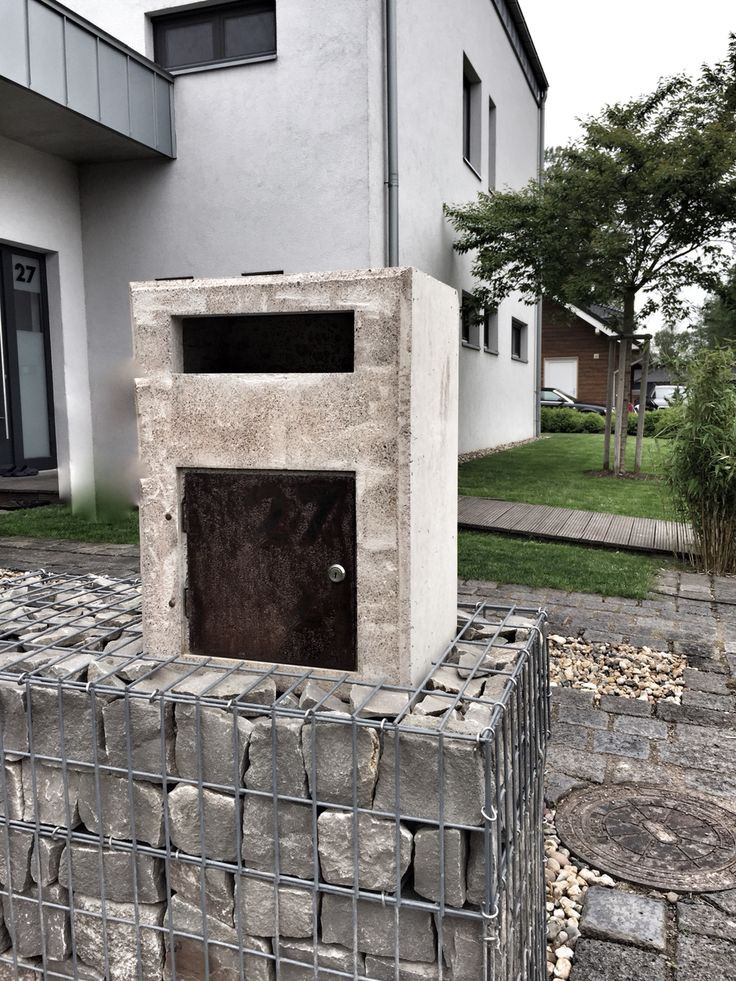 Briefkasten Diy
 Beton Briefkasten DIY groß