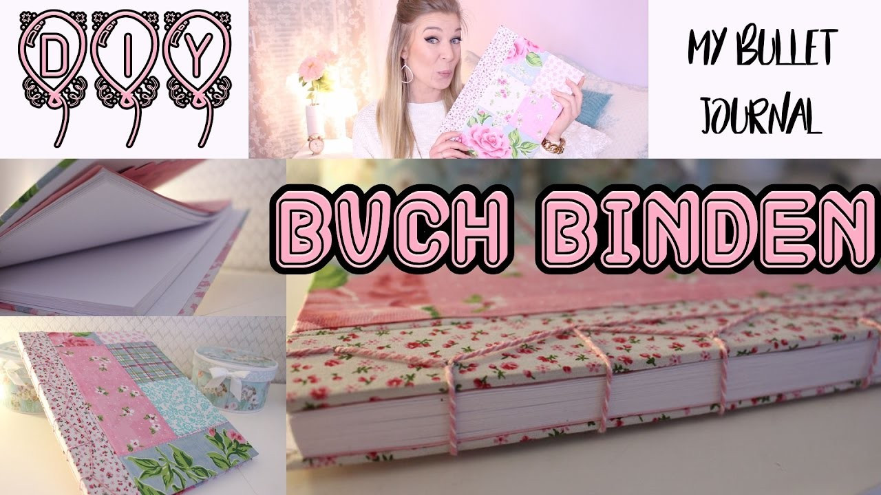 Buch Binden Diy
 Buch selbst binden DIY Bulletjournal A4 BOOK Heft mit