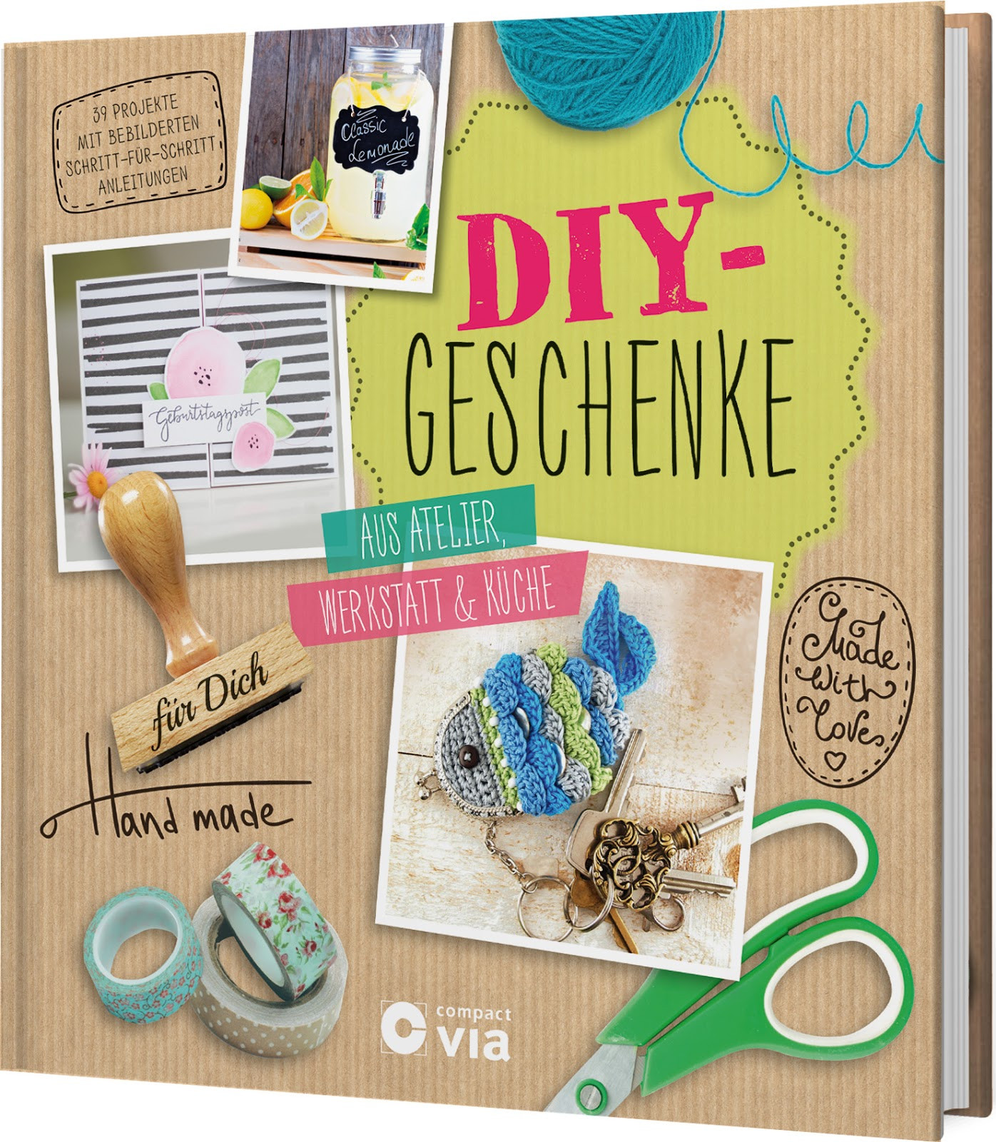 Buch Diy
 Dani s Kreativecke BUCH "DIY Geschenke aus Atelier