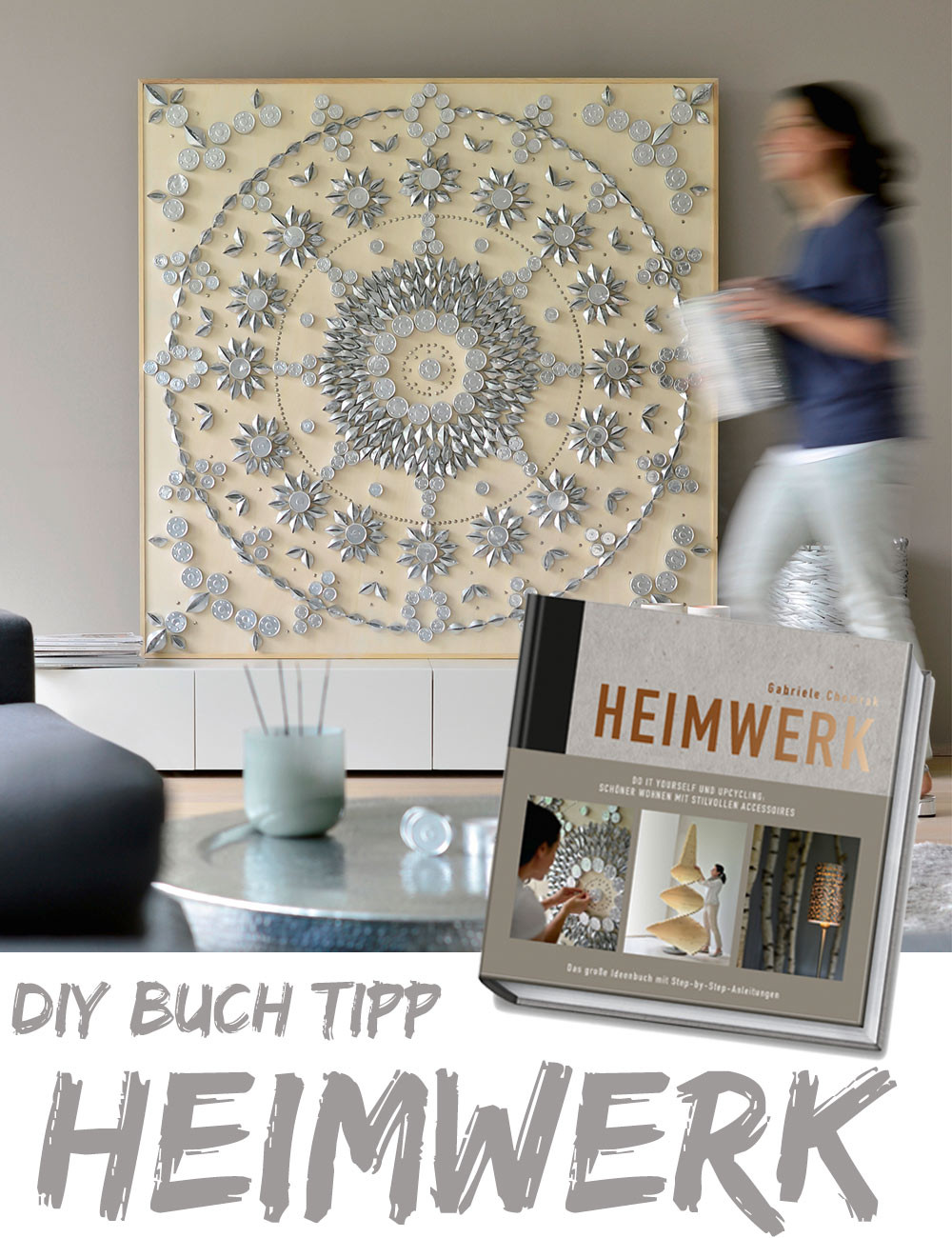 Buch Diy
 DIY Buch Tipp Heimwerk kreativfieber