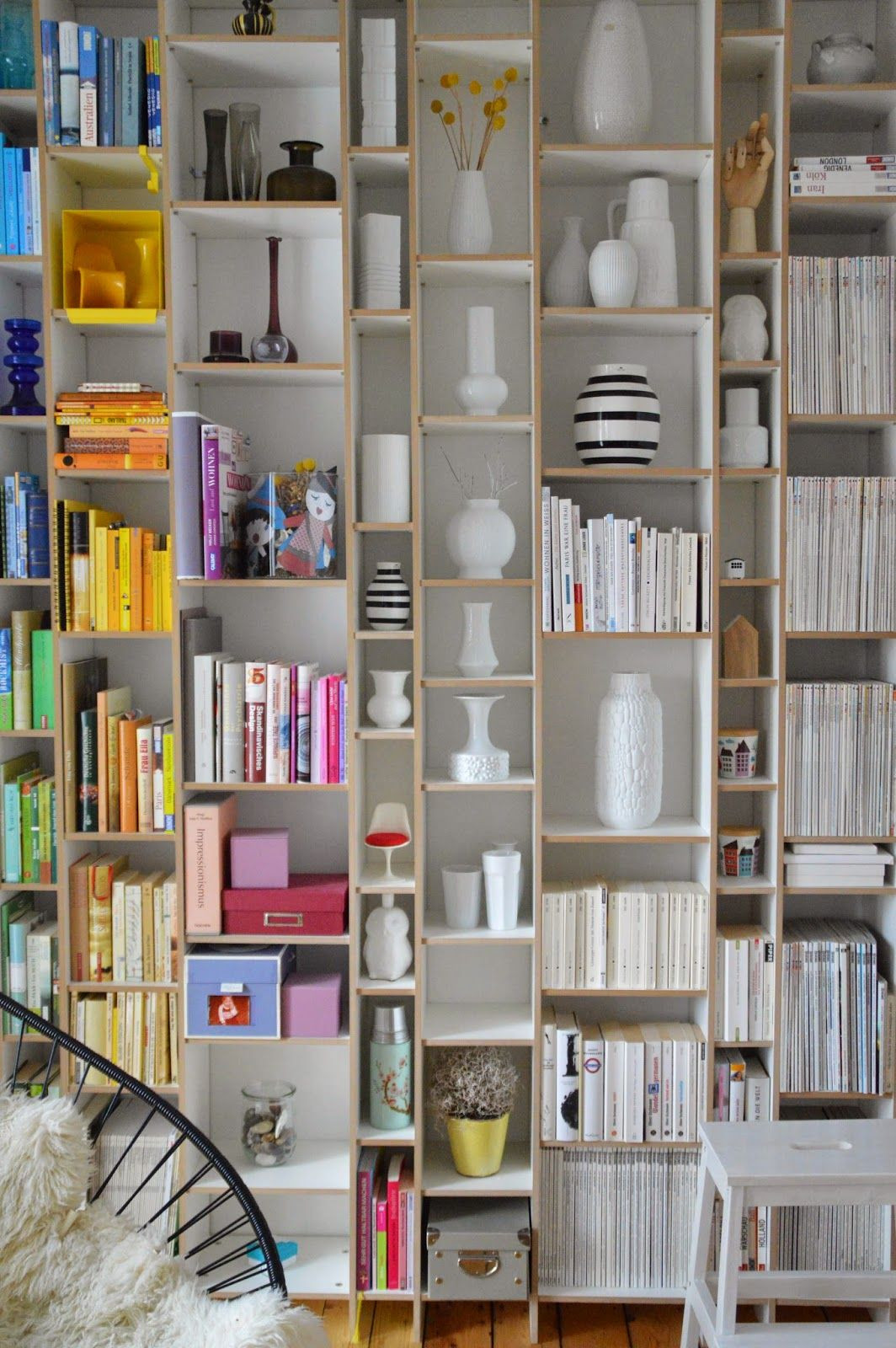 Bücherregal Diy
 selbstgebautes Bücherregal aus MDF Platten