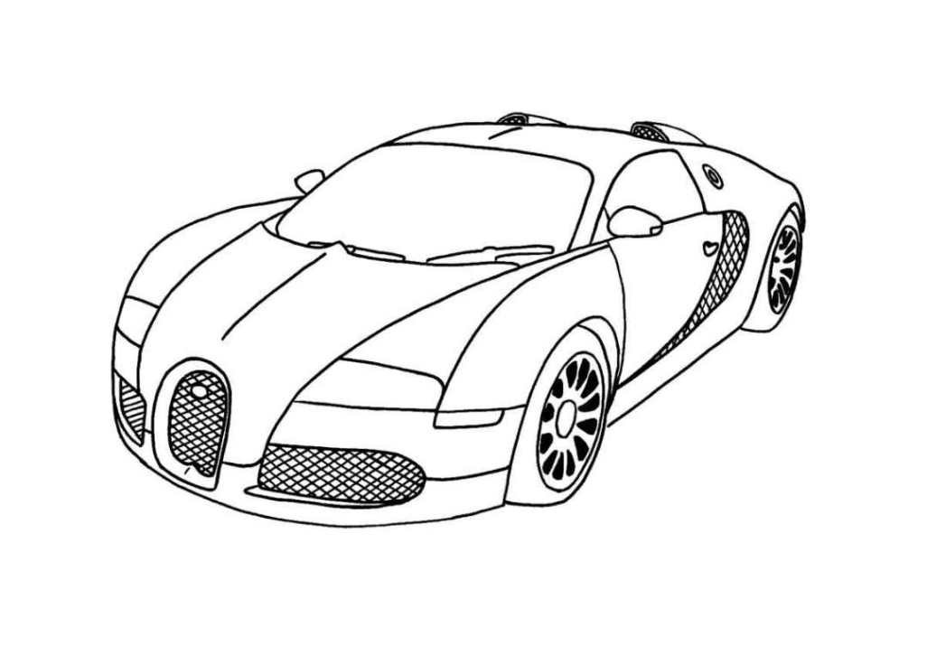 Bugatti Ausmalbilder
 Ausmalbilder zum Drucken Malvorlage Bugatti kostenlos 2