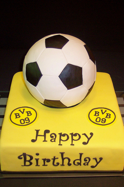 Bvb Geburtstagstorte
 Soccer Football Cake Fußballtorte
