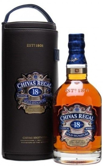 Chivas Regal 18
 Whisky Chivas Regal 18 years old leather case 1 75 L