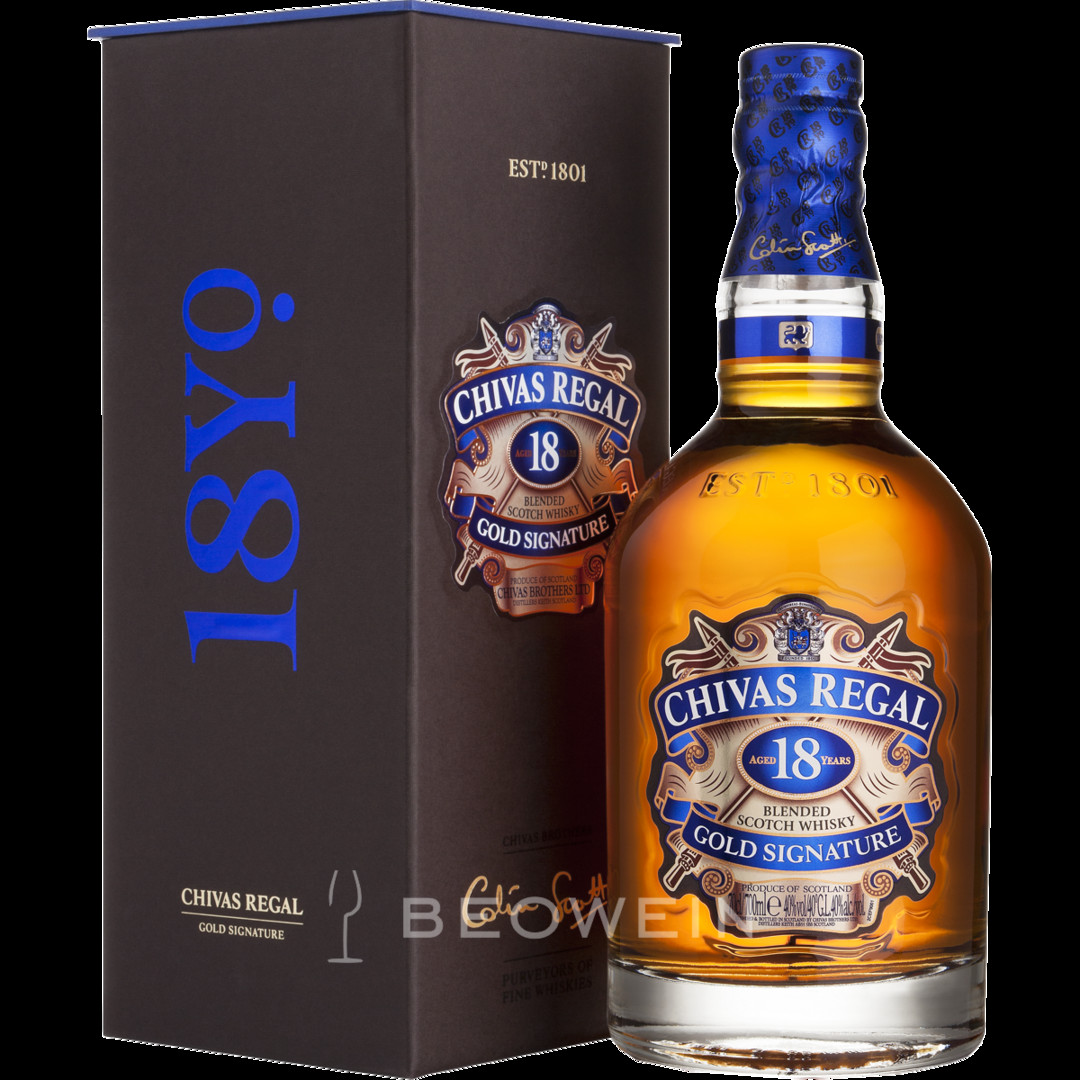 Chivas Regal 18
 Chivas Regal 18 years Gold Signature 0 7 l beowein mail