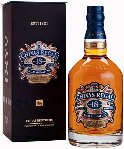 Chivas Regal 18
 Chivas Regal 18 Year Scotch 750ML Chivas Regal 18yr Scotch