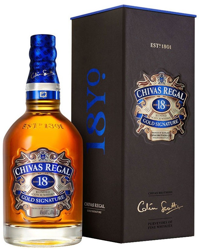 Chivas Regal 18
 Whisky Chivas Regal 18 years old with box 1 L – price