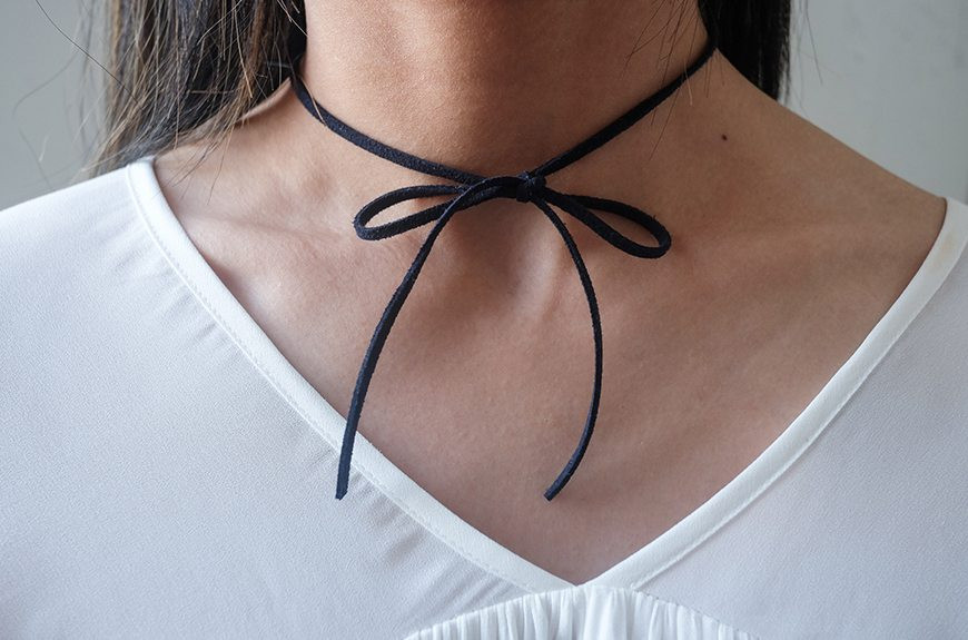 Choker Diy
 DIY Bow Chokers — eBay Style Stories