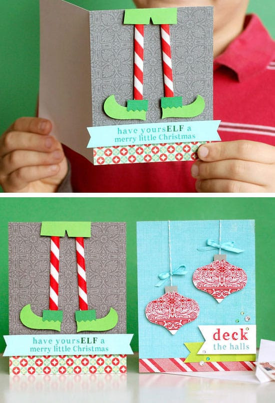 Christmas Card Diy
 Make Your Own Creative DIY Christmas Cards This Winter