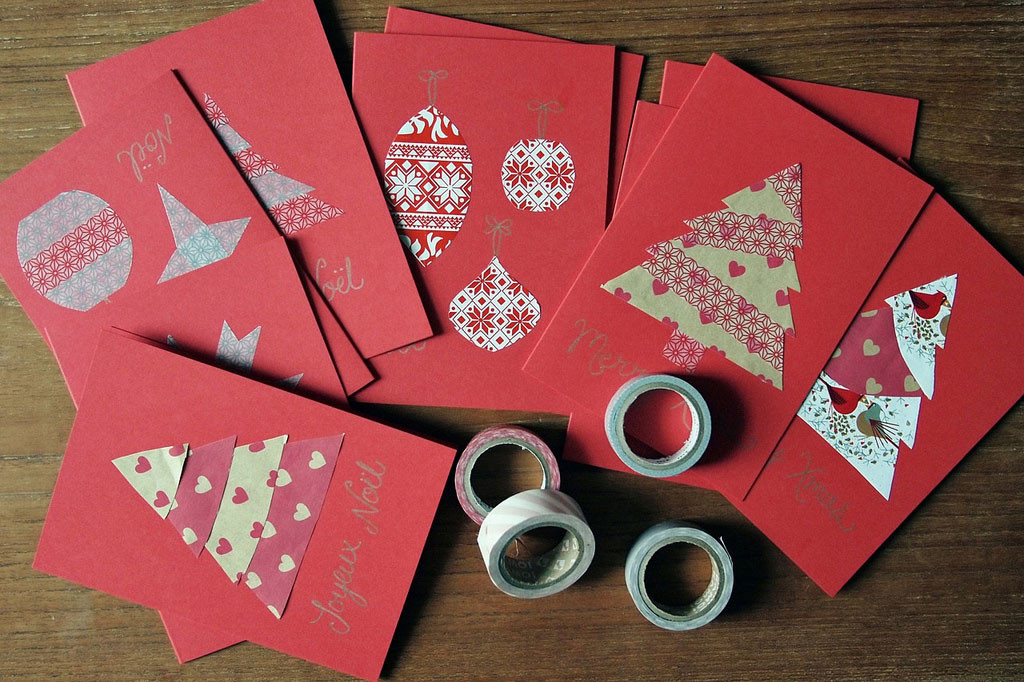 Christmas Card Diy
 50 Beautiful Diy & Homemade Christmas Card Ideas For 2013