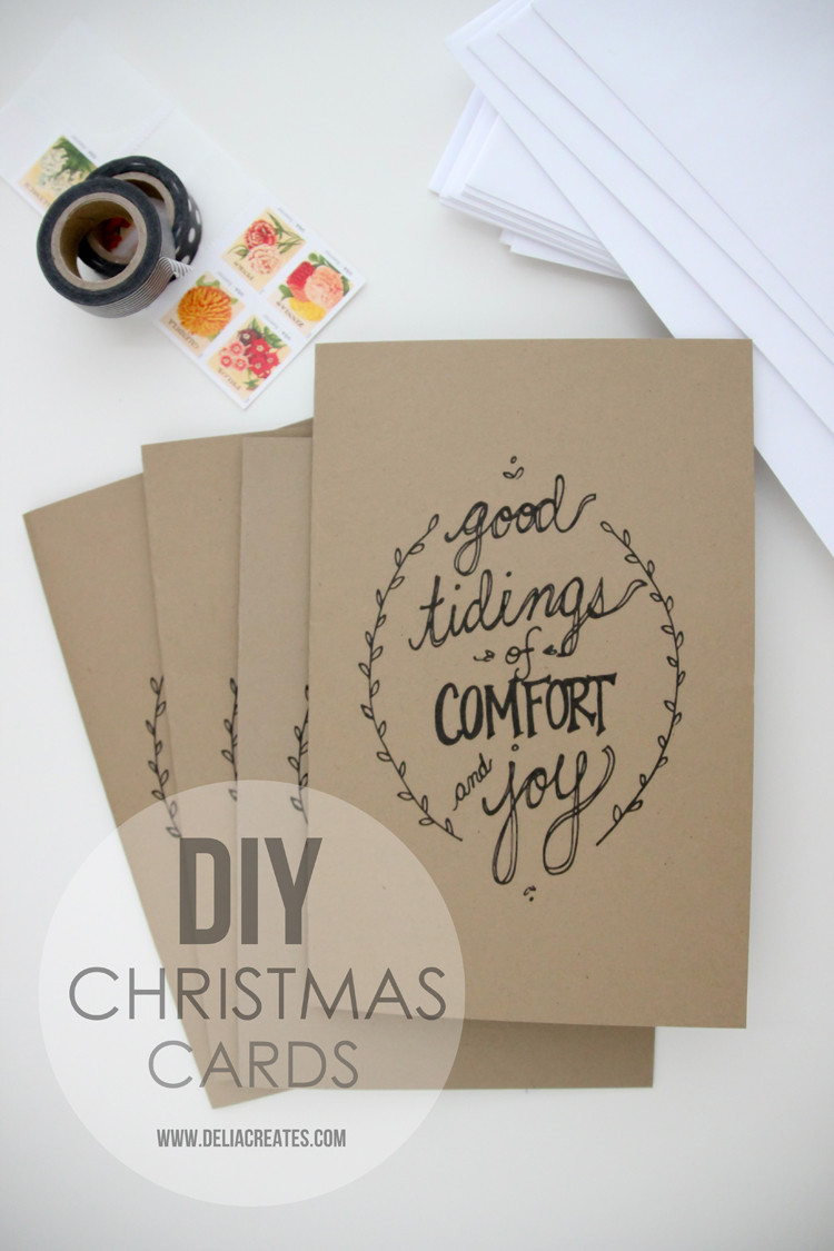 Christmas Cards Diy
 DIY Christmas Cards free printable