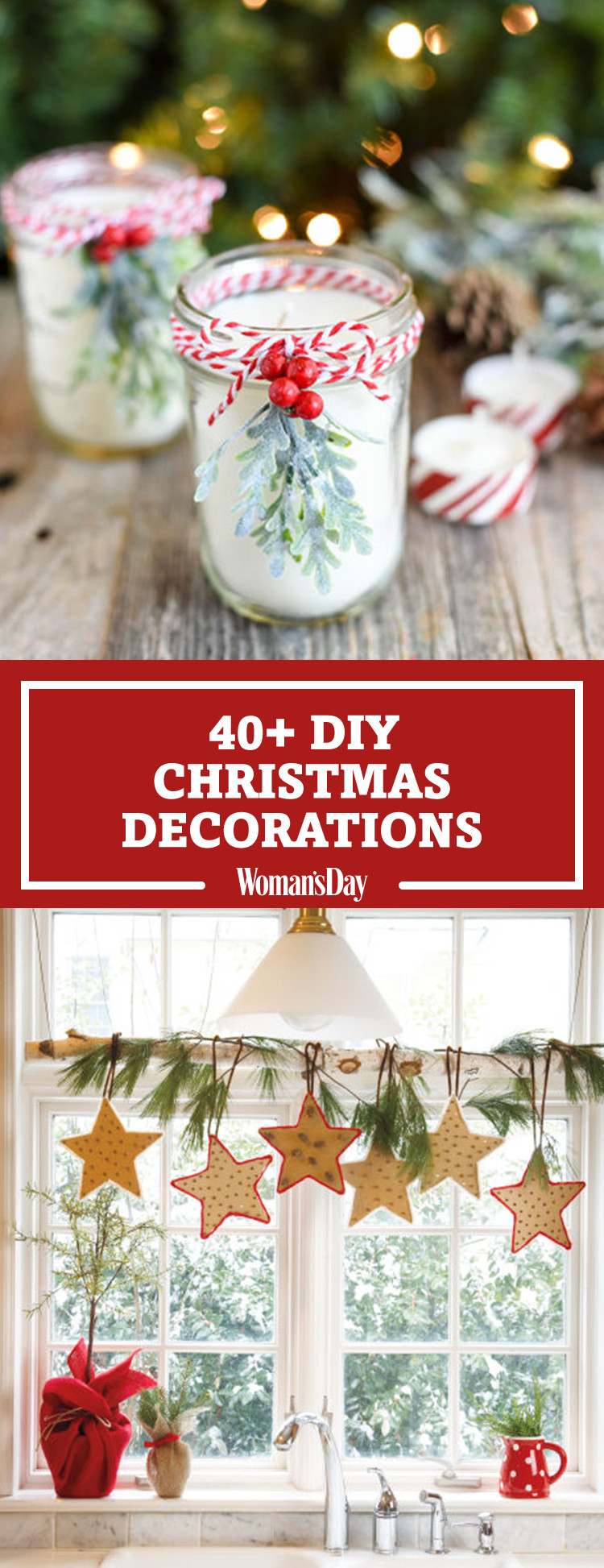 Christmas Decorations Diy
 47 Easy DIY Christmas Decorations Homemade Ideas for