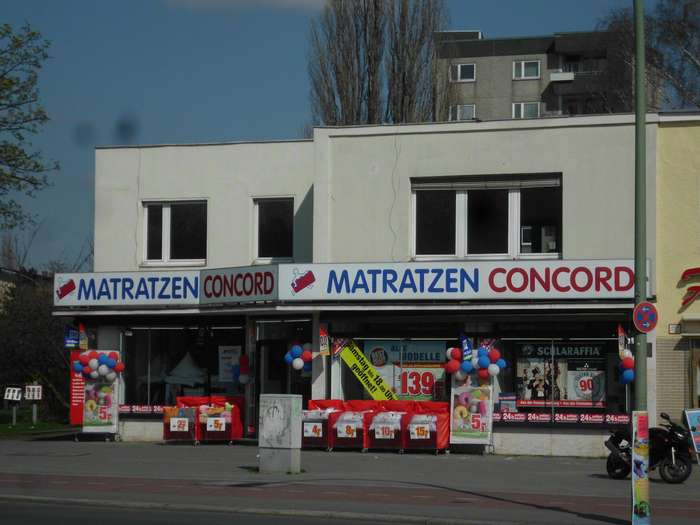 Concord Matratzen
 Matratzen Concord GmbH in Berlin Buckow im Das