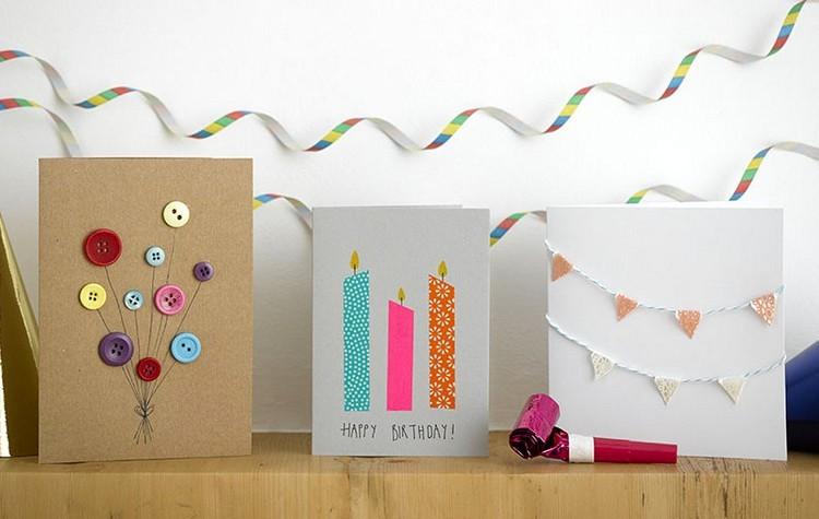 Coole Diy Ideen
 Geburtstagskarten basteln 30 tolle Ideen mit Anleitung