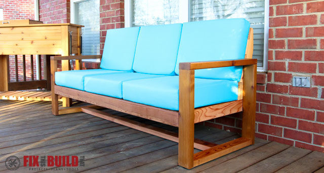 Couch Diy
 How to Build a DIY Modern Outdoor Sofa