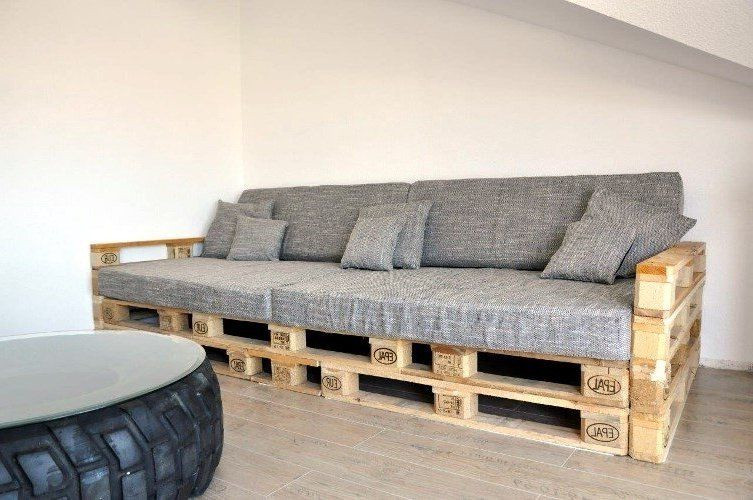 Couch Paletten
 Sofa selber bauen für entspannte Stunden zu Hause