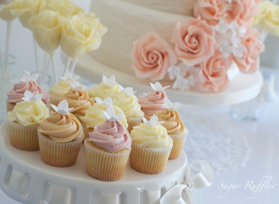 Cupcake Hochzeit
 Essen & Favor Mini Cupcakes Weddbook