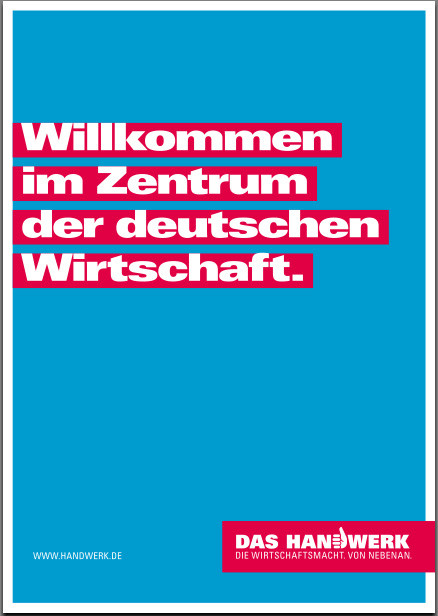 Das Handwerk De
 DAS HANDWERK DIE WIRTSCHAFTSMACHT VON NEBENAN