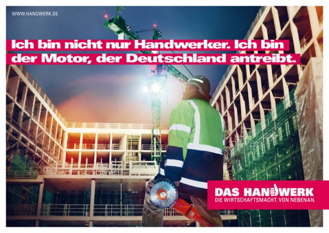 Das Handwerk Lötkolben
 Neue Kampagne für das Handwerk PAGE online