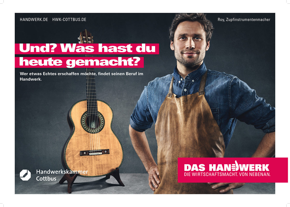 Das Handwerk Lötkolben
 Imagekampagne des Handwerks Handwerkskammer Cottbus