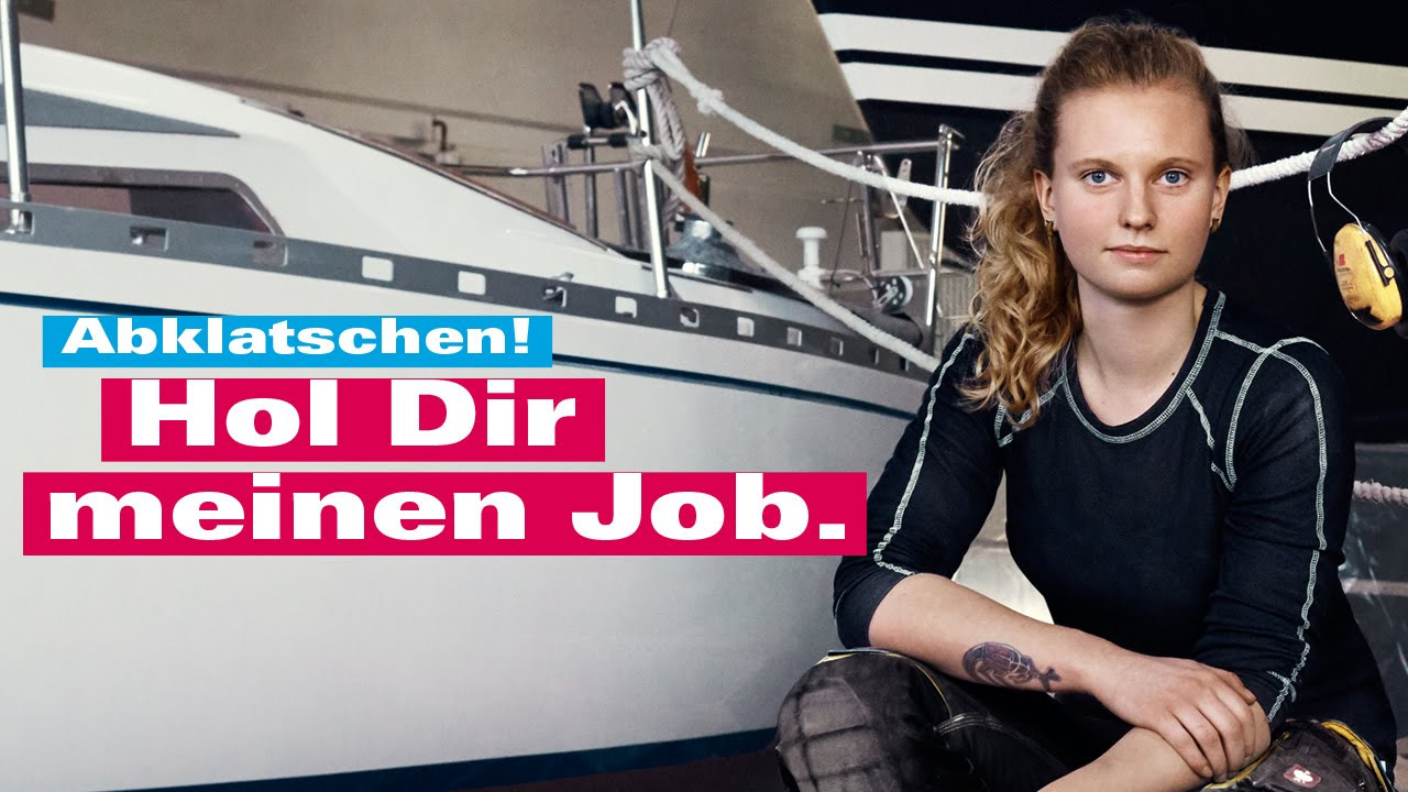 Das Handwerk Lötkolben
 Kristina Bootsbauerin Hol Dir meinen Job Das