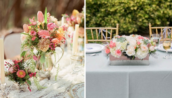 Deko Für Hochzeit
 30 Reizende Blumen Arrangements als Hochzeitsdeko