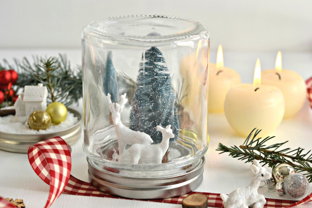 Dekoration Diy
 DIY Euer Winterwonderland im Glas