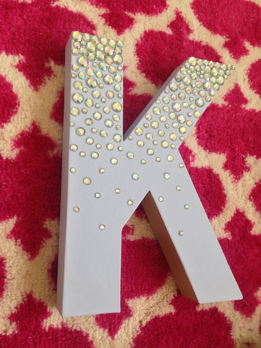 Delta Handwerk
 DIY big little sorority craft letter