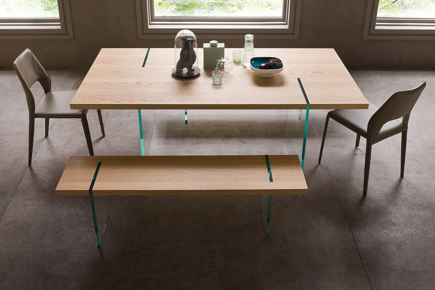 Designer Tisch
 Agazia T Fester designer Tisch 160x90 cm mit Beinen aus